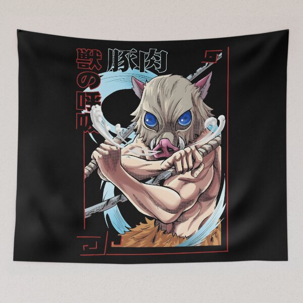 Item preview, Inosuke Hashibira – King of the Mountains designed and sold by ANIME HEAT.