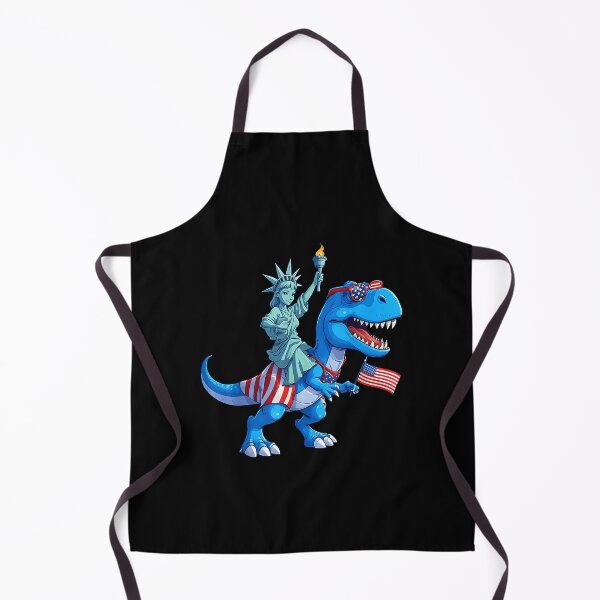 Item preview, Dino Statue Of Liberty 4th Of July TRex American Flag Boys designed and sold by Goleon12.