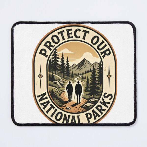 Item preview, Protect Our National Parks Save The Environment Public Lands Protect Wildlife designed and sold by SkeletonsDanger.