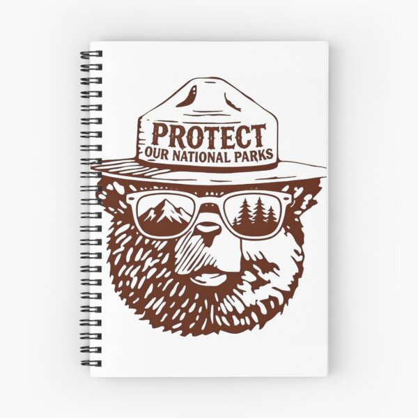 Item preview, Protect Our National Parks Freedom Bear Resist Anti Fascist Network designed and sold by SkeletonsDanger.