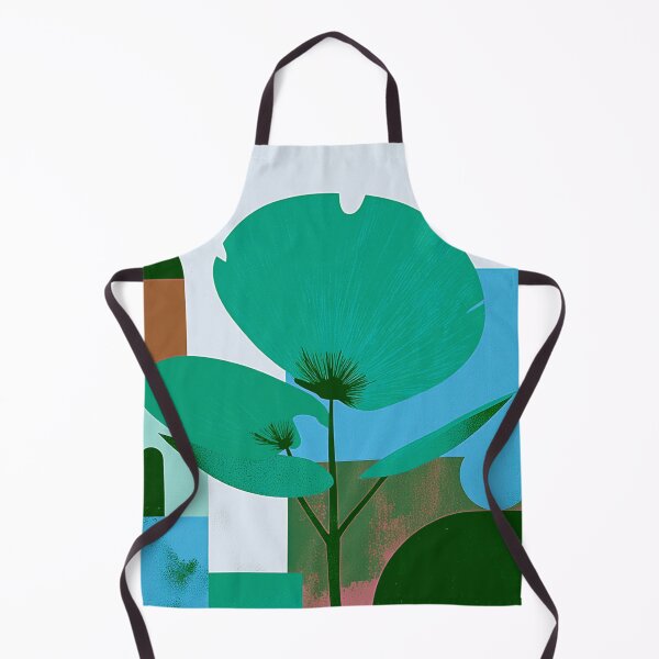 Item preview, Modern Art Deco Botanical Flower Scene designed and sold by joycrysstudio.