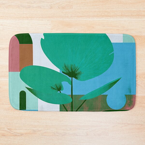 Item preview, Modern Art Deco Botanical Flower Scene designed and sold by joycrysstudio.