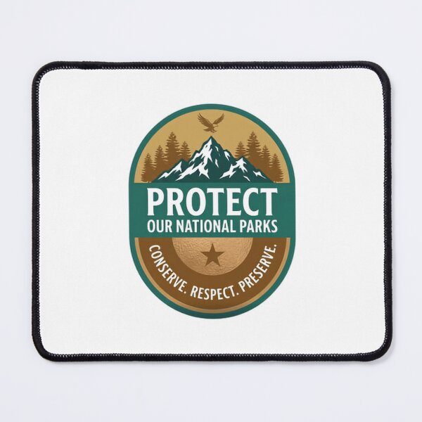 Item preview, Protect Our National Parks Save The Environment Public Lands Keep It Wild designed and sold by SkeletonsDanger.