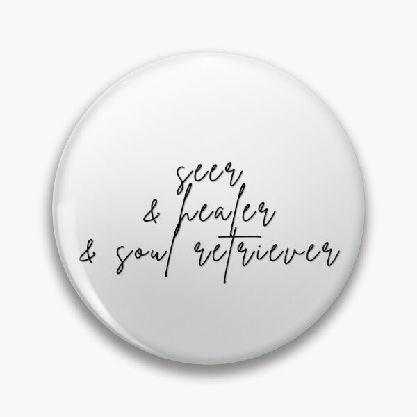 Item preview, Seer & Healer & Soul Retriever – Mystical Spiritual Identity Aesthetic Design designed and sold by CosmicCutouts.