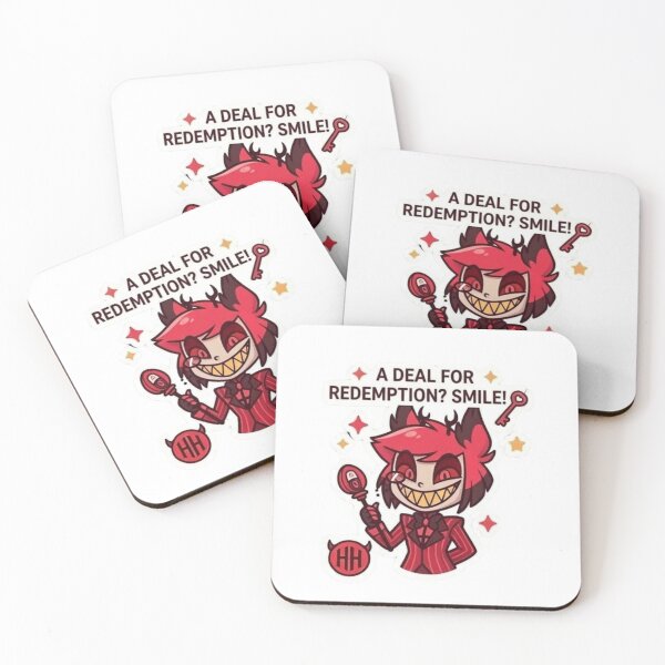 Artikelvorschau, Hazbin Hotel Sticker: Charlie, Alastor, Angel Dust entworfen und verkauft von ErdinaStudio.