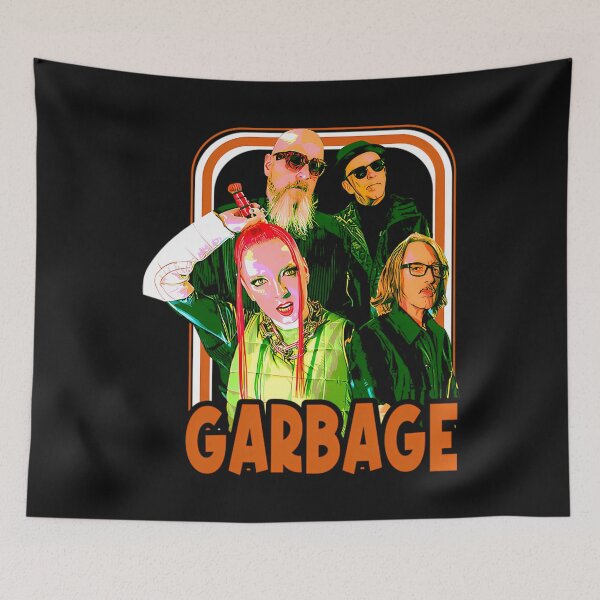 Item preview,  Garbages Band Retro Rock Style designed and sold by FlashpointMerch.