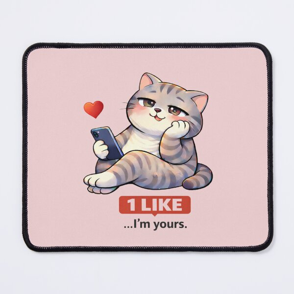 Item preview, 1 Like I'm Yours Funny Creator Life Cat Meme Design designed and sold by Mindworx21.