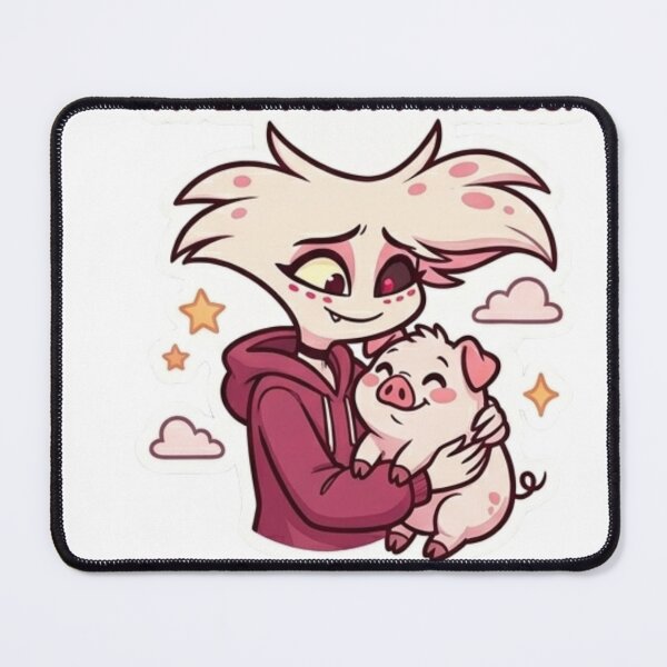 Item preview, Hazbin Hotel Sticker: Charlie, Alastor, Angel Dust designed and sold by ErdinaStudio.