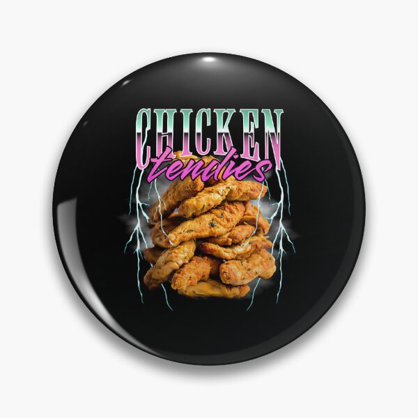 Item preview, Chicken Tendies Retro Bootleg Concert Funny Vintage Rock designed and sold by PaulTSchafer.