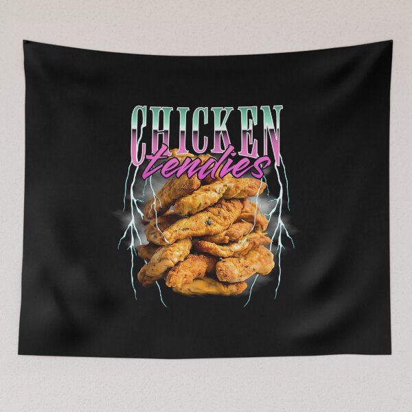 Item preview, Chicken Tendies Retro Bootleg Concert Funny Vintage Rock designed and sold by PaulTSchafer.