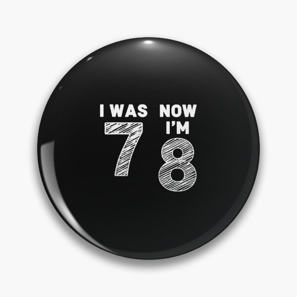 Item preview, I Was 7 Now I'm 8 Meme designed and sold by CHIFOUR4.