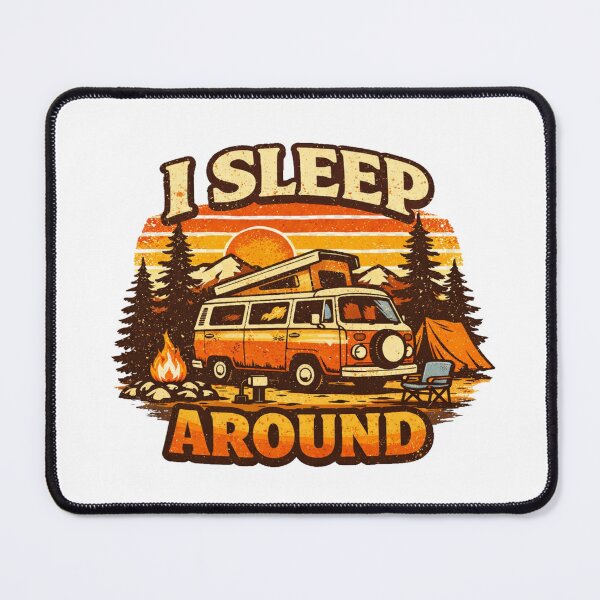 Item preview, Camper Van - I Sleep Around designed and sold by B-All-Creations.
