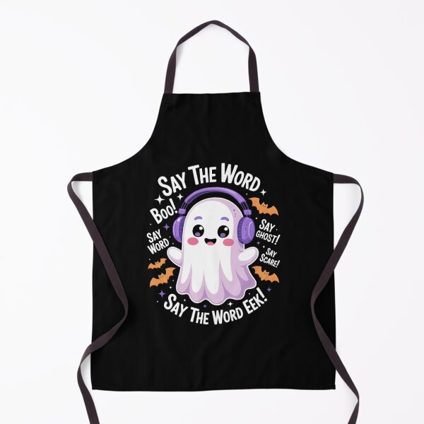 Item preview, Halloween Audiologist Cute Ghost Spooky Audiology designed and sold by HellD3vil-Art.