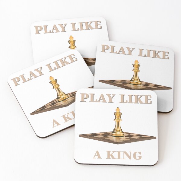 Item preview, Play Like a King Golden Chess Design designed and sold by ArdjaN_PL.