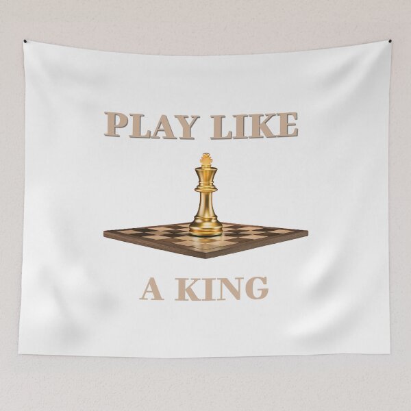 Item preview, Play Like a King Golden Chess Design designed and sold by ArdjaN_PL.