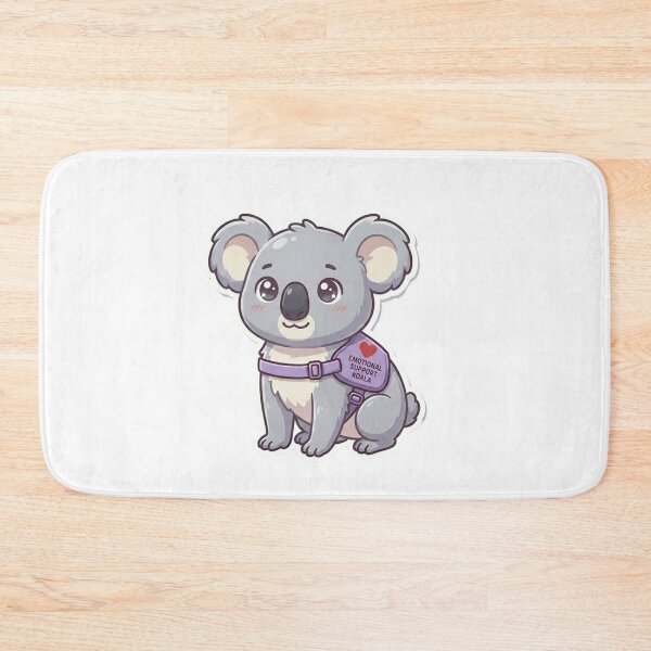 Item preview, The Emotional Support Koala designed and sold by stickerstore333.