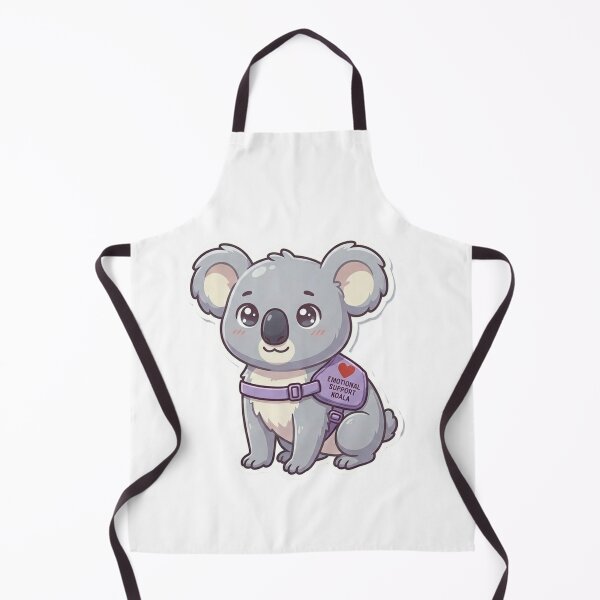 Item preview, The Emotional Support Koala designed and sold by stickerstore333.