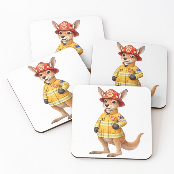 Item preview, Aussie Firefighter Joey designed and sold by PamLeeDesign.