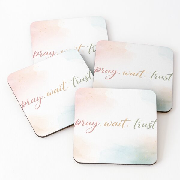 Item preview, Pray Wait Trust designed and sold by Dreprogress.
