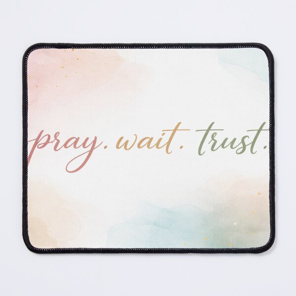 Item preview, Pray Wait Trust designed and sold by Dreprogress.