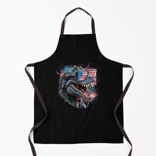 Item preview, T Rex Dinosaur 4th of July American Flag USA America Funny designed and sold by Boutkimaewab.