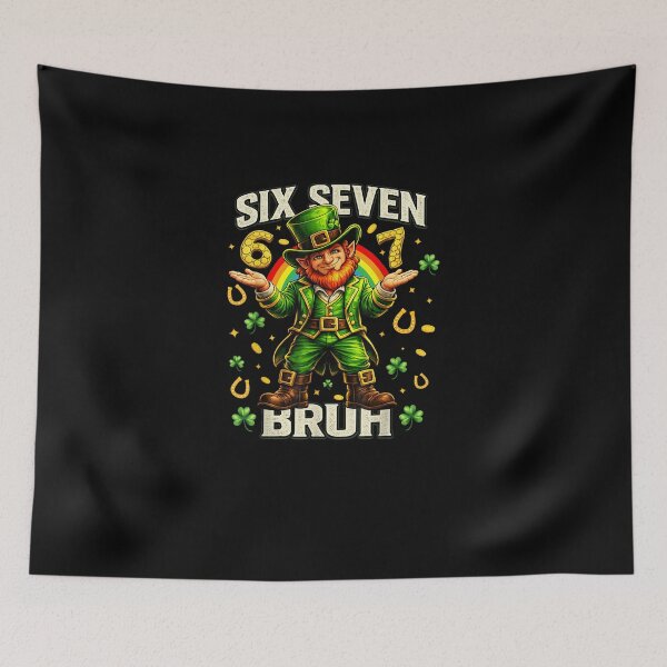 Item preview, 67 St Patricks Day Shirts for Kids Boys Six Seven Bruh Funny designed and sold by Juansustait.
