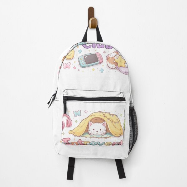Item preview, Cute Introvert Club Aesthetic Design | Cozy Introvert Life Pastel Kawaii Art | Anti Social Club Funny Quote designed and sold by Sanika arts .