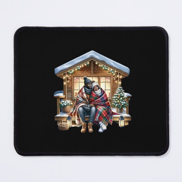 Item preview, African American Holiday Design – Christmas Watercolor Graphic designed and sold by artedigital99.
