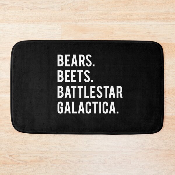 Item preview, Bears Beets Battlestar Galactica  designed and sold by kristinharoldy.