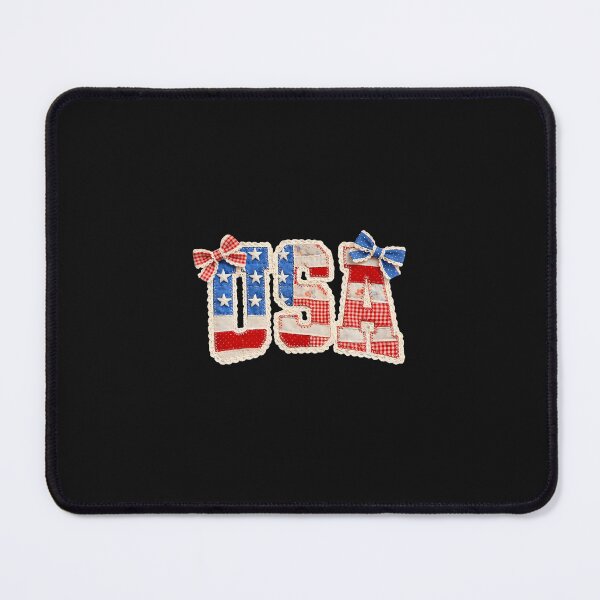 Item preview, USA 250 Coquette Bow Patriotic designed and sold by CHIFOUR4.