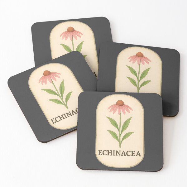 Item preview, Vintage Botanical Herb and Spice Prints: Echinacea designed and sold by PinUpPizzazz.