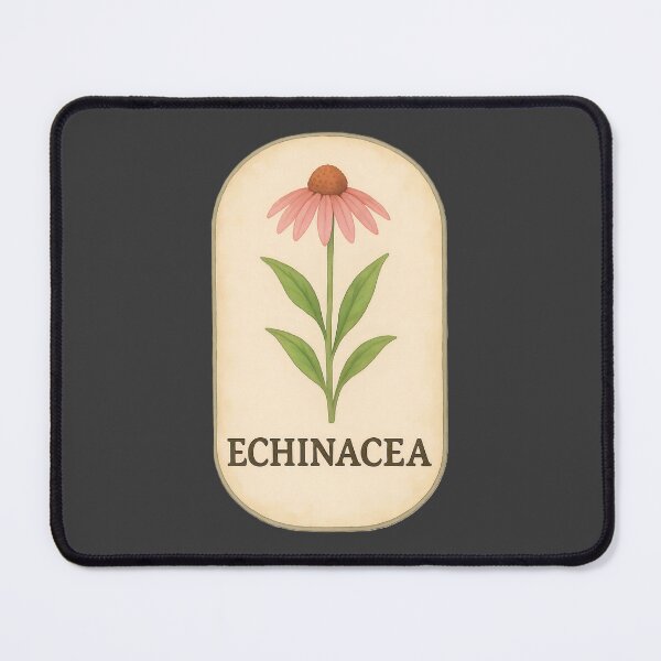 Item preview, Vintage Botanical Herb and Spice Prints: Echinacea designed and sold by PinUpPizzazz.