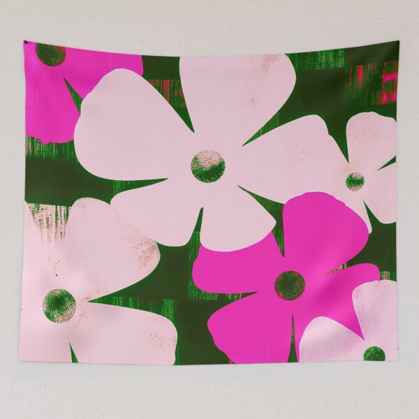 Item preview, Vibrant Floral Pattern   Modern Art Deco Flower Design designed and sold by joycrysstudio.