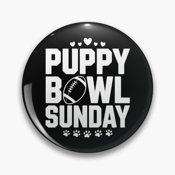 Item preview, Puppy Bowl Sunday Super Football Game Party Dogs Dog Lover designed and sold by HellD3vil-Art.