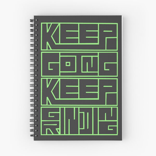 Item preview, Keep Going Keep Grinding Green designed and sold by chowlet.