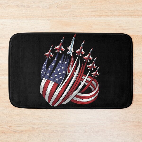 Item preview, Patriotic USA Flag Fighter Jets Boys 4th of July  designed and sold by THREE LITTLE BEANS.