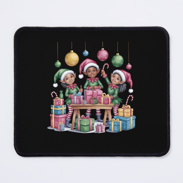Item preview, Black Christmas Watercolor Illustration – Holiday Festive Art designed and sold by artedigital99.