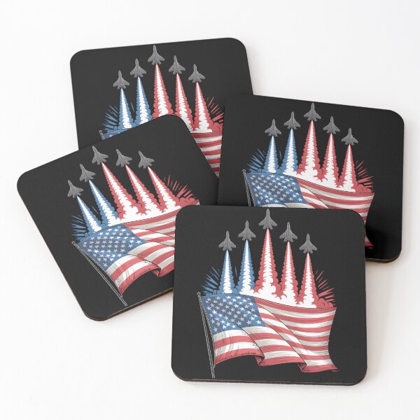 Item preview, Independence Day American Flag Jet Planes Red White Blue  designed and sold by THREE LITTLE BEANS.