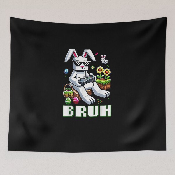 Item preview, Boys Bruh Happy Easter Day Bunny Egg Video Game Kids Gamer  designed and sold by Juansustait.