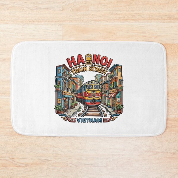 Item preview, HANOI TRAIN STREET designed and sold by likbatonboot.