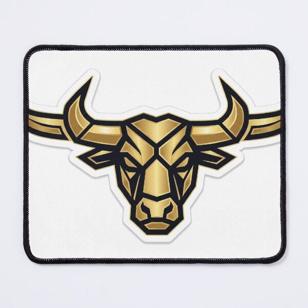Item preview, Golden Bull Market - Geometric Investment & Trading Sticker designed and sold by Elefa30.