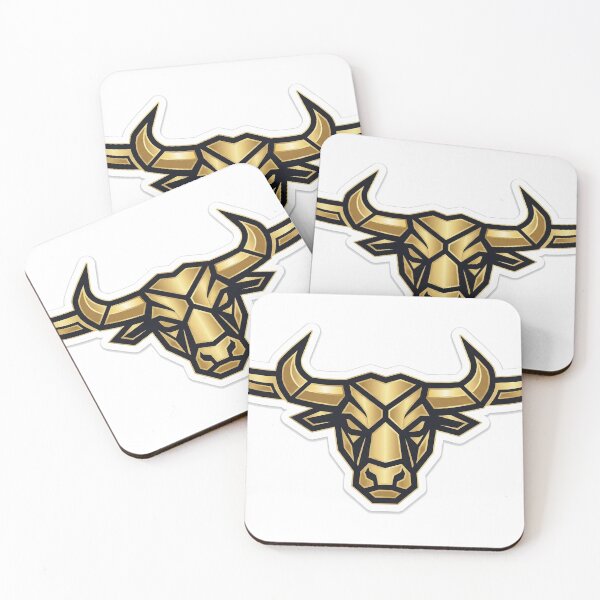 Item preview, Golden Bull Market - Geometric Investment & Trading Sticker designed and sold by Elefa30.