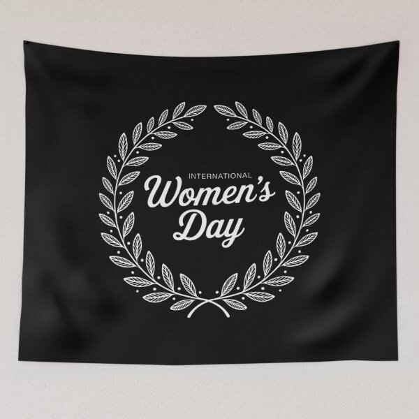 Item preview, International Women's Day IWD 2026 8 March Floral designed and sold by HellD3vil-Art.