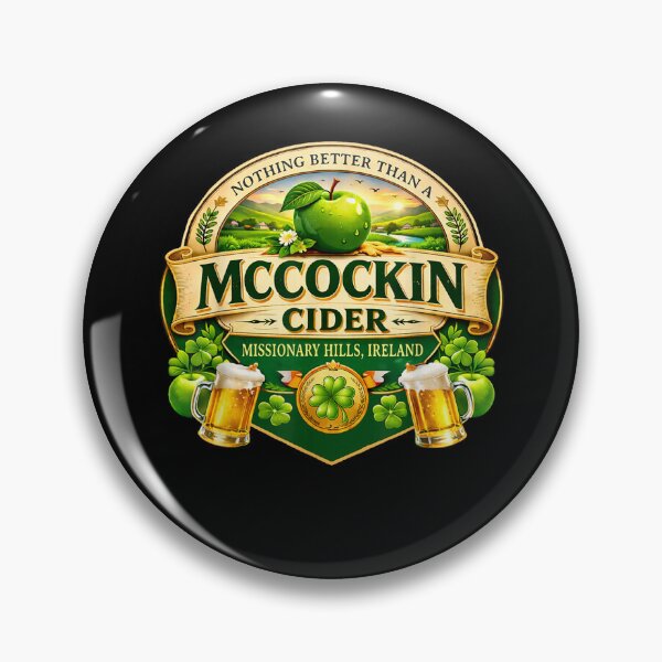 Item preview, McCockin Cider McCain Funny St Patrick’s Day Adult Humor designed and sold by Juansustait.