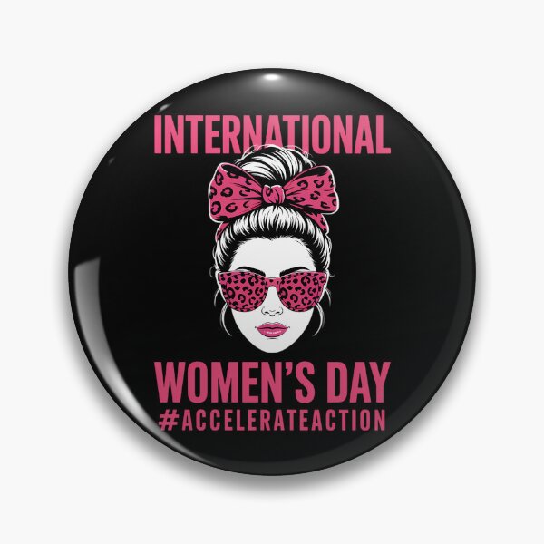 Item preview, International Women's Day 2026 Accelerate Action 8 March designed and sold by HellD3vil-Art.