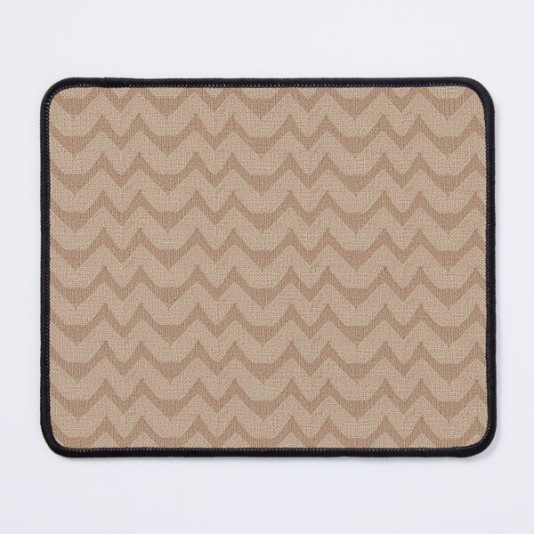 Item preview, Khaki and Linen Brown Chevron Pattern designed and sold by burbankdesigns.