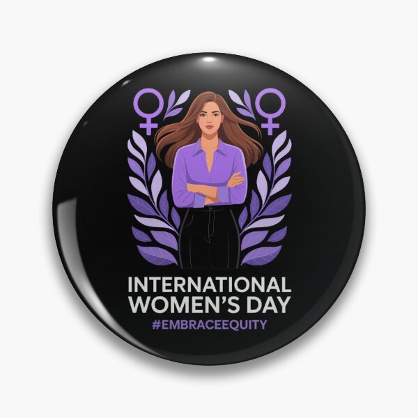 Item preview, International Women's Day 2026 8 March IWD Accelerate Action designed and sold by HellD3vil-Art.