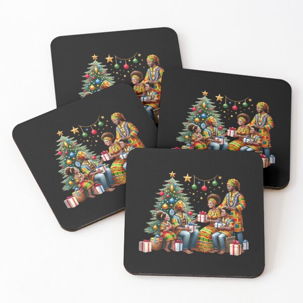Item preview, Black Christmas Festive Vibes – Watercolor Holiday Art designed and sold by artedigital99.