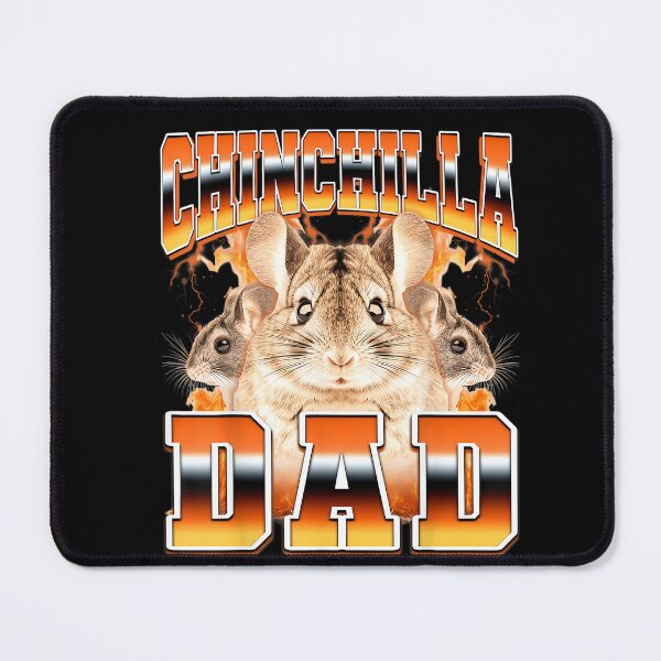 Item preview, Chinchilla Dad Chinchilla Lover Father's Day 90s Bootleg designed and sold by PaulTSchafer.