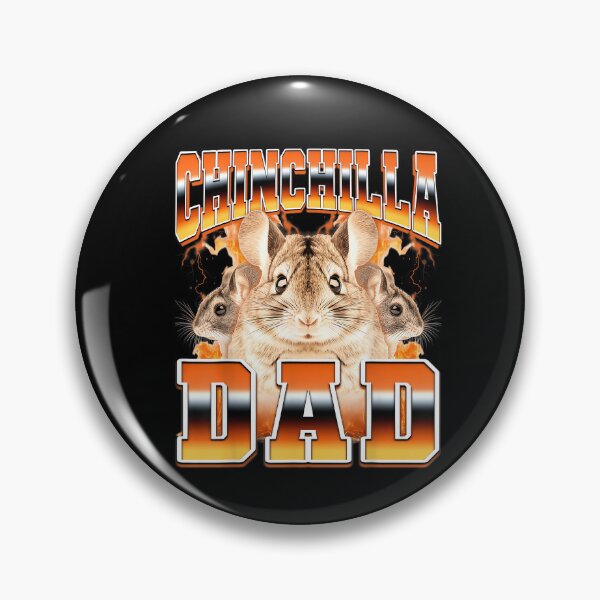Item preview, Chinchilla Dad Chinchilla Lover Father's Day 90s Bootleg designed and sold by PaulTSchafer.